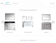 Tablet Screenshot of modernbathhouse.com